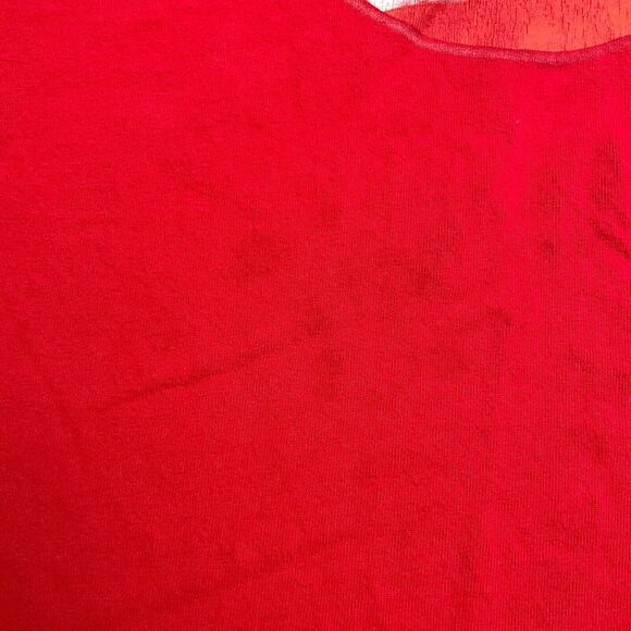 Walt Disney World Mickey Mouse Vintage Graphic T-Shirt Mens XL Red Crew Neck Tee - Picture 5 of 11